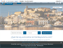 Tablet Screenshot of familiayturismo.com